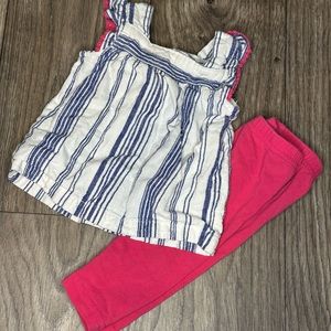6 months outfit set- baby girl